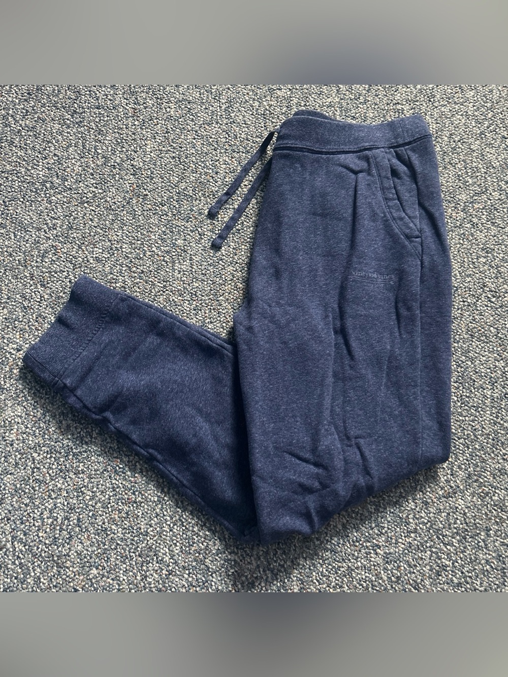 Vineyard Vines Heather Navy Men's Jogger Sweatpants